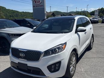 2018 Kia Sorento SXL AWD w/White Nappa **JAMAIS ACCIDENTÉ+GARANTIE 10 ANS/ 200 000KM**TOIT PANORAMIQUE+CUIR**