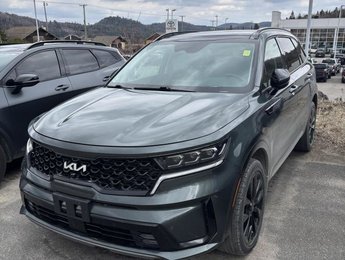 Kia Sorento SX AWD w/Black Leather **GARANTIE 10 ANS/ 200 000KM** TOIT PANORAMIQUE+ SIÈGES EN CUIR ET VENTILÉS** 2022