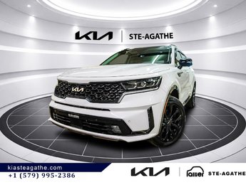 Kia Sorento SX AWD **JAMAIS ACCIDENTÉ+GARANTIE 10 ANS/ 200 000KM** CUIR ROUGE+TOIT PANORAMIQUE** 2023