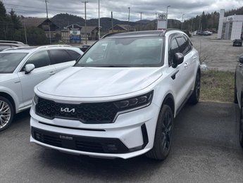 2023 Kia Sorento SX AWD **JAMAIS ACCIDENTÉ+GARANTIE 10 ANS/ 200 000KM** CUIR ROUGE+TOIT PANORAMIQUE**