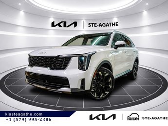 Kia Sorento EX AWD **JAMAIS ACCIDENTÉ+GARANTIE 10 ANS/ 200 000KM** CUIR+VOLANT CHAUFFANT+HAYON ÉLECTRIQUE** 2025