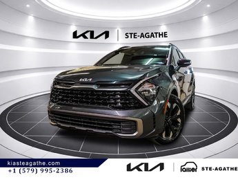 Kia Sportage X-Line AWD **JAMAIS ACCIDENTÉ+GARANTIE 10 ANS/ 200 000KM** SIÈGES EN CUIR+VOLANT CHAUFFANT** 2024