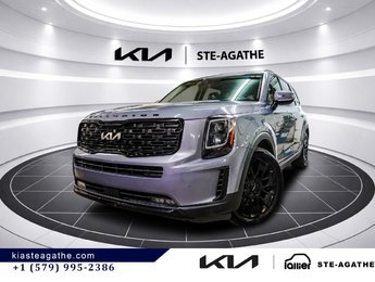 Kia Telluride Nightsky AWD **JAMAIS ACCIDENTÉ+GARANTIE 10 ANS/200 000KM**TOIT OUVRANT+CUIR+SIÈGES VENTILÉS** 2022