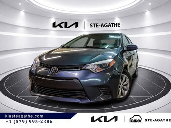 2016 Toyota Corolla 4dr Sdn CVT LE **JAMAIS ACCIDENTÉ+ UN SEUL PROPRIÉTAIRE** CAMÉRA DE RECUL+SIÈGES CHAUFFANTS**