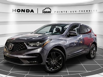 2020 Acura RDX A-Spec intérieur rouge et noir