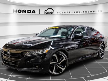 2021 Honda Accord Sedan Sport JAMAIS ACCIDENTÉ RETOUR DE LOCATION