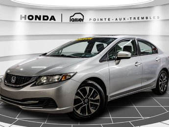 Honda Civic Sedan EX JAMAIS ACCIDENTÉ 2015