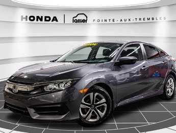 Honda Civic Sedan LX 73 500 KM PRATIQUE ÉCONOMIQUE 2017
