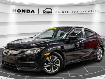 Honda Civic Sedan LX JAMAIS ACCIDENTÉ 2018