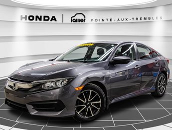 2018 Honda Civic Sedan LX JAMAIS ACCIDENTÉ