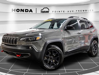 2022 Jeep Cherokee Trailhawk Elite 9 800 km 4500 lb de remorquage