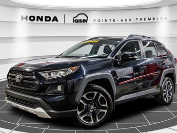 2019 Toyota RAV4 Trail JAMAIS ACCIDENTÉ REMORQUAGE 3 500 LBS