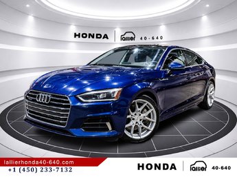 Audi A5 Sportback Progressiv/8 MAGS/JAMAIS ACCIDENTÉ 2018