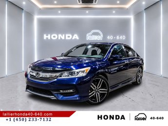 Honda Accord Sedan SPORT/UN PROPRIÉTAIRE 2017
