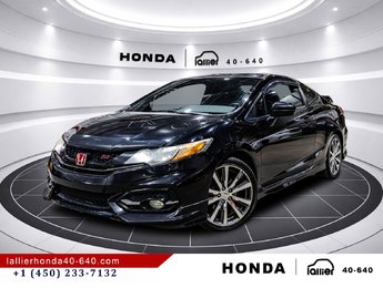 2014 Honda Civic Coupe Si/UN PROPRIÉTAIRE/BAS KILO