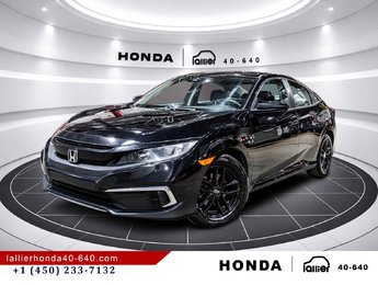 2019 Honda Civic Sedan LX/JAMAIS ACCIDENTÉ/21 DOSSIERS ENTRETIENT