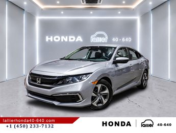 Honda Civic Sedan LX/UN PROPRIÉTAIRE/JAMAIS ACCIDENTÉ 2019