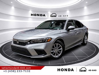 Honda Civic Sedan EX/UN PROPRIÉTAIRE/JAMAIS ACCIDENTÉ 2024