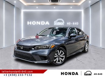 Honda Civic Sedan LX-B/UN PROPRIÉTAIRE 2024