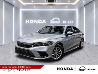 Honda Civic Sedan EX/UN PROPRIÉTAIRE 2024