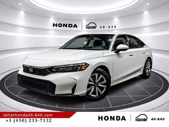 Honda Civic Sedan LX/UN PROPRIÉTAIRE 2025