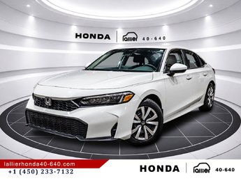 2025 Honda Civic Sedan LX/UN PROPRIO/JAMAIS ACCIDENTÉ
