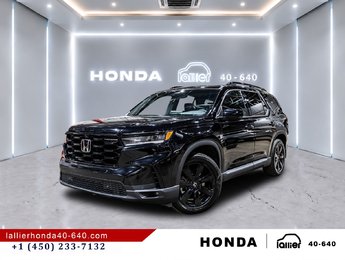 Honda Pilot Black Edition/UN PROPRIÉTAIRE/JAMAIS ACCIDENTÉ 2025