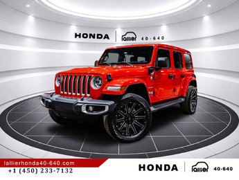 Jeep Wrangler 4xe Unlimited Sahara/UN PROPRIO/21 DOSSIERS ENTRETIEN 2021