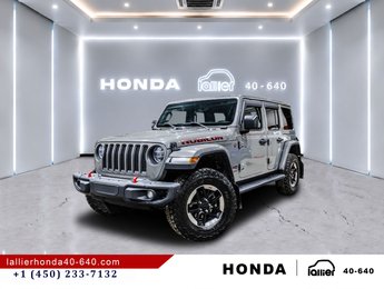 2021 Jeep Wrangler Unlimited Rubicon/V6/JAMAIS ACCIDENTÉ