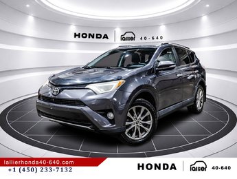 2016 Toyota RAV4 Limited/INTÉRIEUR EN CUIR/TOIT OUVRANT/JBL