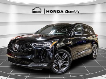 2023 Acura RDX A-Spec AWD I CUIR I TOIT PANORAMIQUE I MAGS I DEMARREUR I CARPLAY I SECURITE ACTIVE