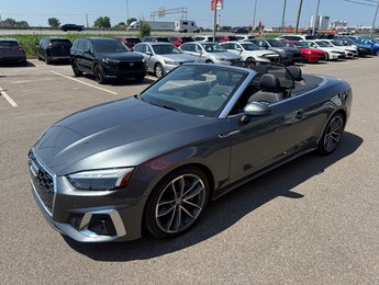 Audi A5 Cabriolet Progressiv/S-LINE/PRET POUR L'ÉTÉ/TOIT ACOUSTIQUE 2020