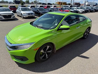 Honda Civic Coupe Touring/TRÈS RARE VERT/14 DOSSIERS ENTRETIENT 2017