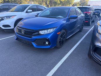 2018 Honda Civic Hatchback Sport 41 000 KM!!!!!  Manuelle