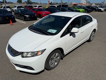 2013 Honda Civic Sdn LX/UN PROPRIÉTAIRE