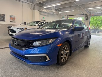 2019 Honda Civic Sedan EX  GARANTIE HONDA 130 000 KM/ AVRIL 2026