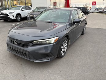 Honda Civic Sedan LX-B 6 000 km COMME NEUF JAMAIS ACCIDENTÉ 2024