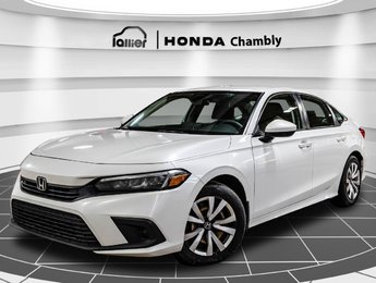 2022 Honda Civic LX JAMIS ACCIDENTÉ I CARPLAY I DEMARREUR I SIEGES CHAUFFANTS I CAMERA I SECURITE ACTIVE
