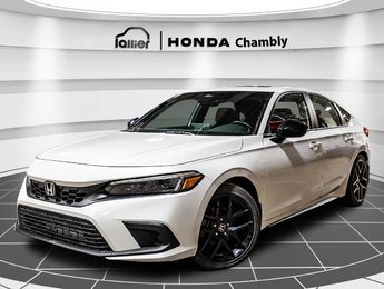 2023 Honda Civic SPORT HATCHBACK I JAMAIS ACCIDENTÉ I CARPLAY I MAGS I TOIT OUVRANT I DEMARREUR I SIEGES CHAUFFANTS