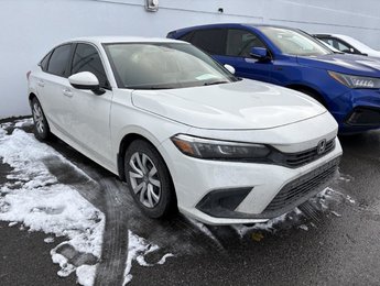 2024 Honda Civic LX 1 PROPRIO I JAMAIS ACCIDENTÉ I CARPLAY I DEMARREUR I SIEGES CHAUFFANTS I CAMERA I SECURITE ACTIVE