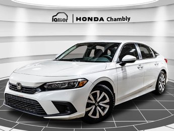 Honda Civic LX 1 PROPRIO I JAMAIS ACCIDENTÉ I CARPLAY I DEMARREUR I SIEGES CHAUFFANTS I CAMERA I SECURITE ACTIVE 2024