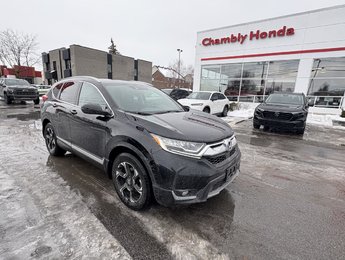 Honda CR-V Touring AWD I GARANTIE 10 ANS OU 200 000 KM I CUIR I TOIT OUVRANT I MAG I SECURITE ACTIVE 2019