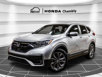 Honda CR-V Sport AWD JAMAIS ACCIDENTÉ I TOIT OUVRANT I MAGS I DEMAREUR I CARPLAY I SIEGES ET VOLANT CHAUFFANTS 2022