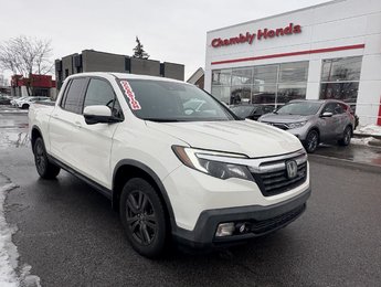 2019 Honda Ridgeline Sport AWD TOIT OUVRANT I MAGS I DEMARREUR I CARPLAY I CAMERA I SECURITE ACTIVE I SIEGES CHAUFFANTS