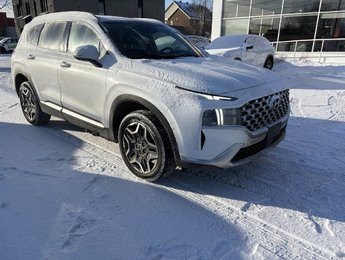 2022 Hyundai Santa Fe Hybrid Luxry JAMAIS ACCIDENTÉ I CUIR I TOIT PANOTAMIQUE I SIEGES CHAUFFANTS ET VENTILÉS  I SECURITE ACTIVE