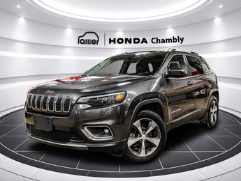 2019 Jeep Cherokee Limited 4x4 CUIR I SIGES EN CUIR CHAUFFANTS I DEMARREUR I CAMERA