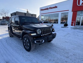 2020 Jeep Wrangler Sahara 4x4 SKYROOF I CUIR I JAMAIS ACCIDENTÉ I DEMARREUR I MAGS I SIEGES CHAUFFANTS I CAMERA