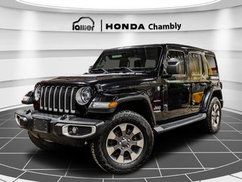 2020 Jeep Wrangler Sahara 4x4 SKYROOF I CUIR I JAMAIS ACCIDENTÉ I DEMARREUR I MAGS I SIEGES CHAUFFANTS I CAMERA