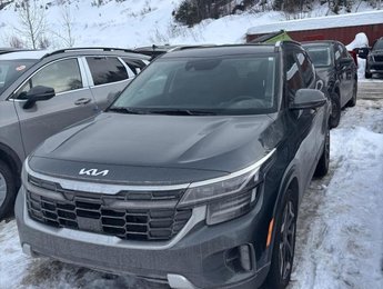 Kia Seltos SX TI avec intérieur noir **JAMAIS ACCIDENTÉ+GARANTIE 10 ANS/ 200 000KM** CUIR+TOIT OUVRANT** 2024