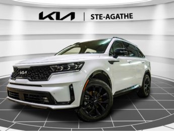 2022 Kia Sorento SX TI avec intérieur en cuir noir **JAMAIS ACCIDENTÉ+GARANTIE 10 ANS/ 200 000KM**